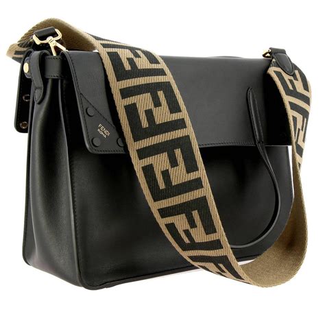 crossbody bags small fendi|Fendi bag with thick strap.